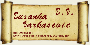 Dušanka Varkašević vizit kartica